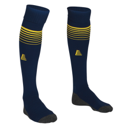 Metz Football Socks Navy/Yellow